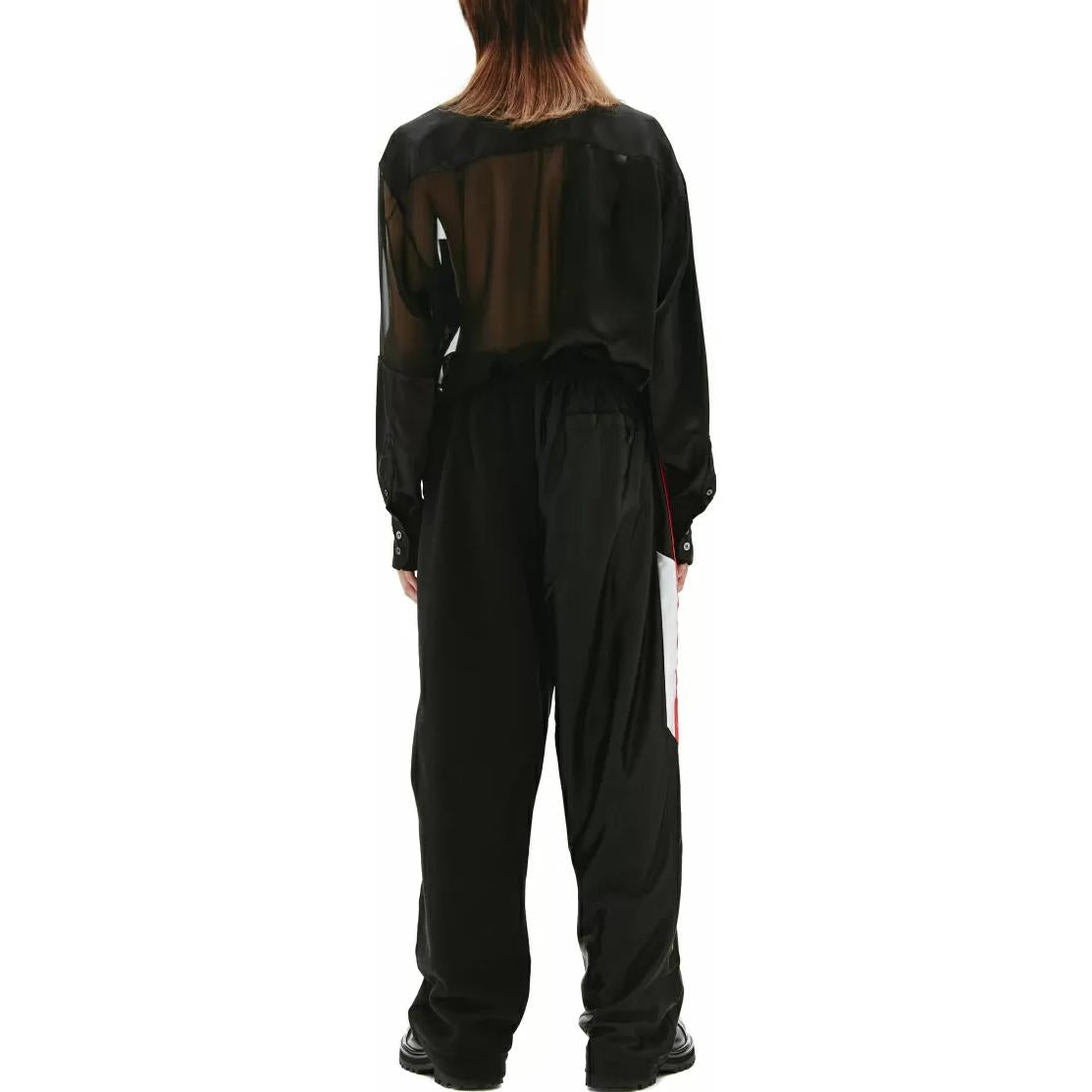 Balenciaga 50/50 Track Pants 'Black' 657131-TJV20-1000