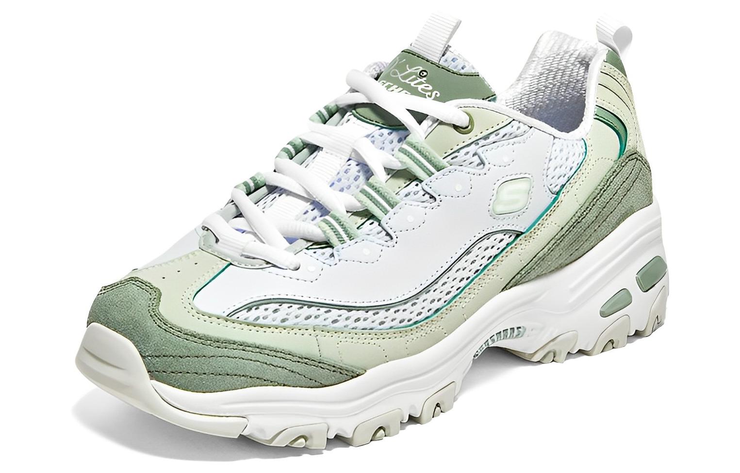(WMNS) Skechers D'LITES 1.0 'Green' 896209-SAGE