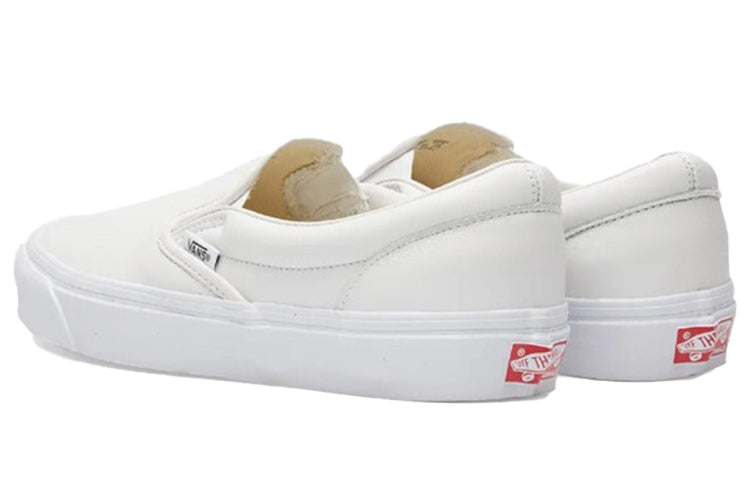 Vans Slip-On LX Leather 'White' VN000UDF1NT