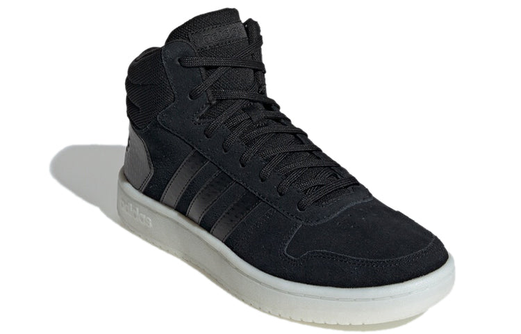 (WMNS) adidas Hoops 2.0 Mid 'Black White' EE7893
