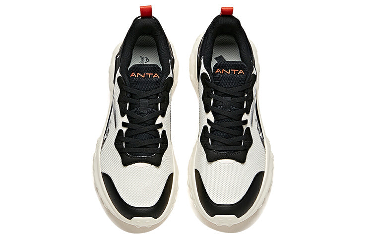 ANTA A-Silo Running Sneakers 'White Black' 112115582-4