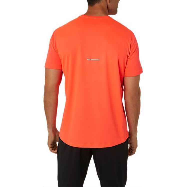 ASICS Lite-Show Short Sleeve Logo Tee 'Orange' 2011D026-600