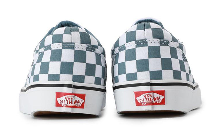Vans Doheny Checkerboard Shoes White/Blue VN0A3MTFW50