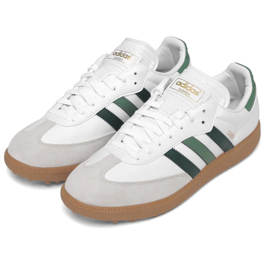 adidas x Malbon Golf Samba Golf 'White Preloved Green' JR2539