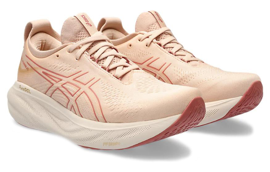 (WMNS) ASICS Gel-Nimbus 25 'Pale Apricot Light Garnet' 1012B356-702