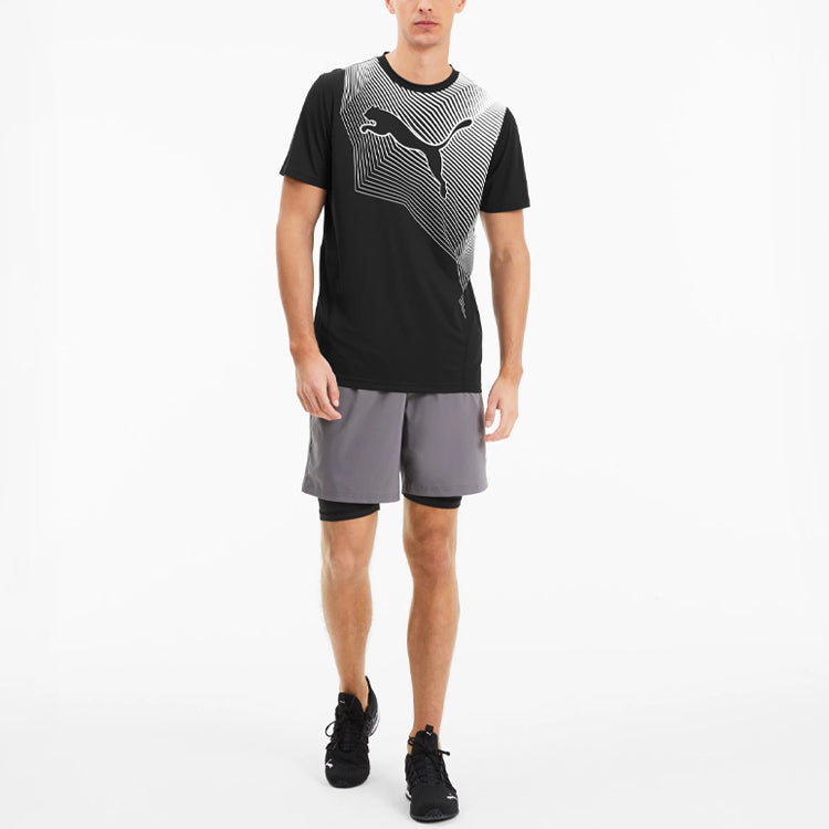 PUMA Last Lap Graphic Cat Tee 'Black' 518948-01