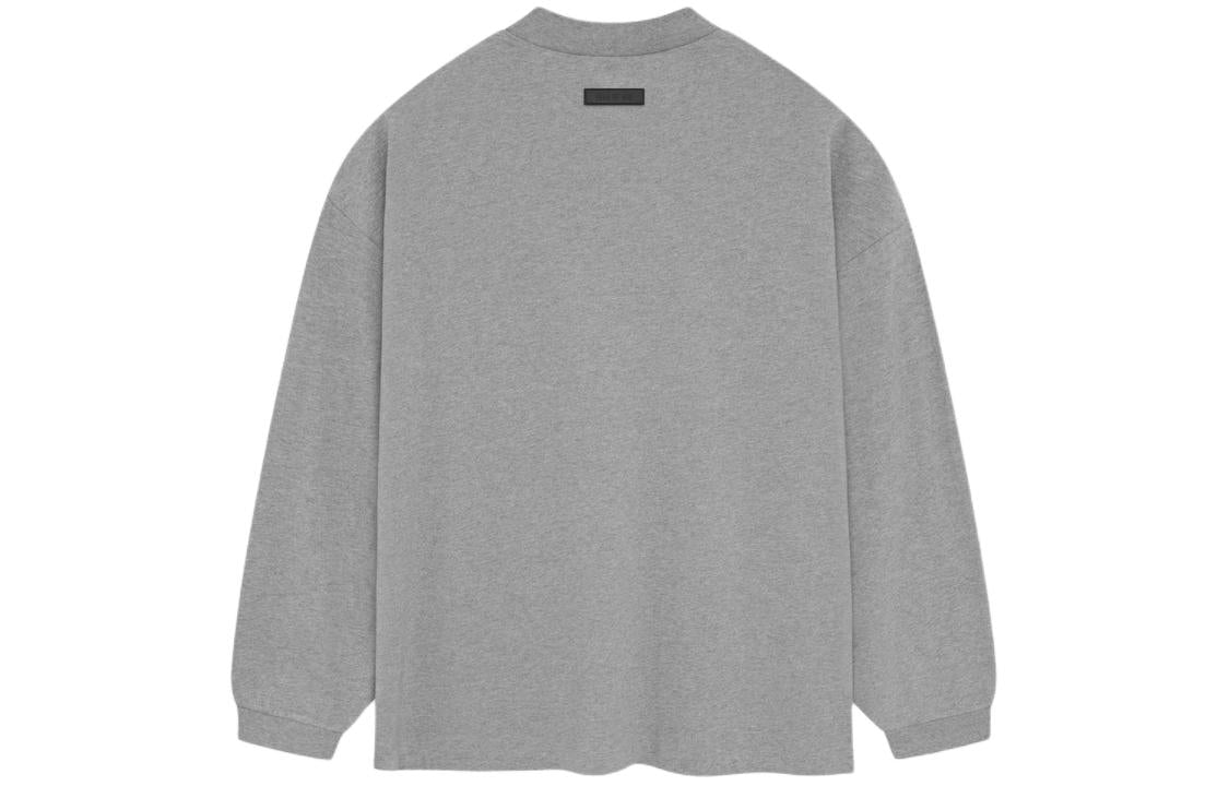 Fear of God Essentials SS24 Long-Sleeve Tee 'Dark Heather Oatmeal' 125SP244203F