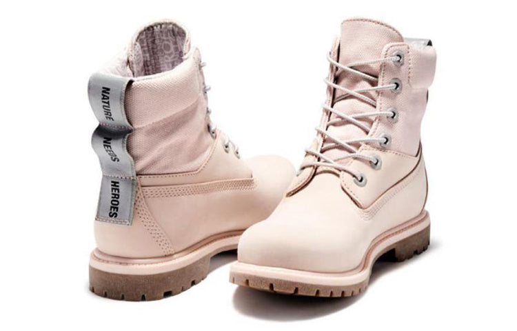 (WMNS) Timberland 6 Inch Premium ReBOTL Fabric and Leather Boot 'Pale Pink' A2FUB662