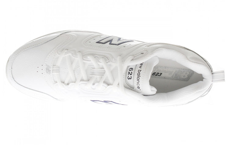 New Balance 623 Series Lightweight Non-Slip Casual Training Shoe White MX623WT