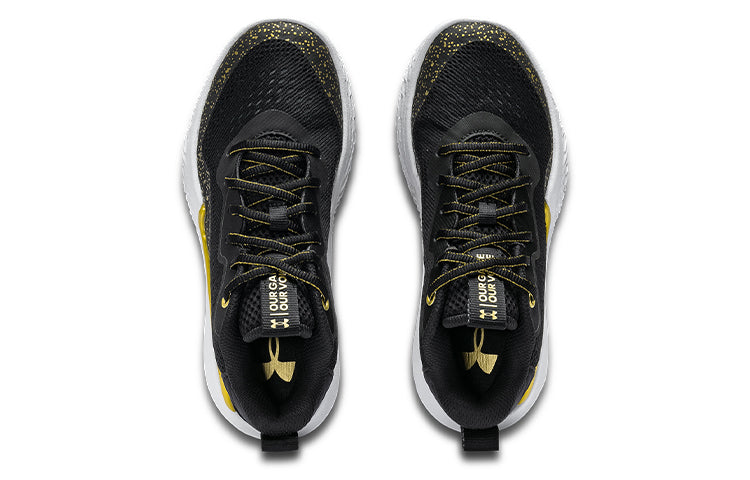 (WMNS) Under Armour Flow Breakthru 2 'Black Gold' 3024594-002