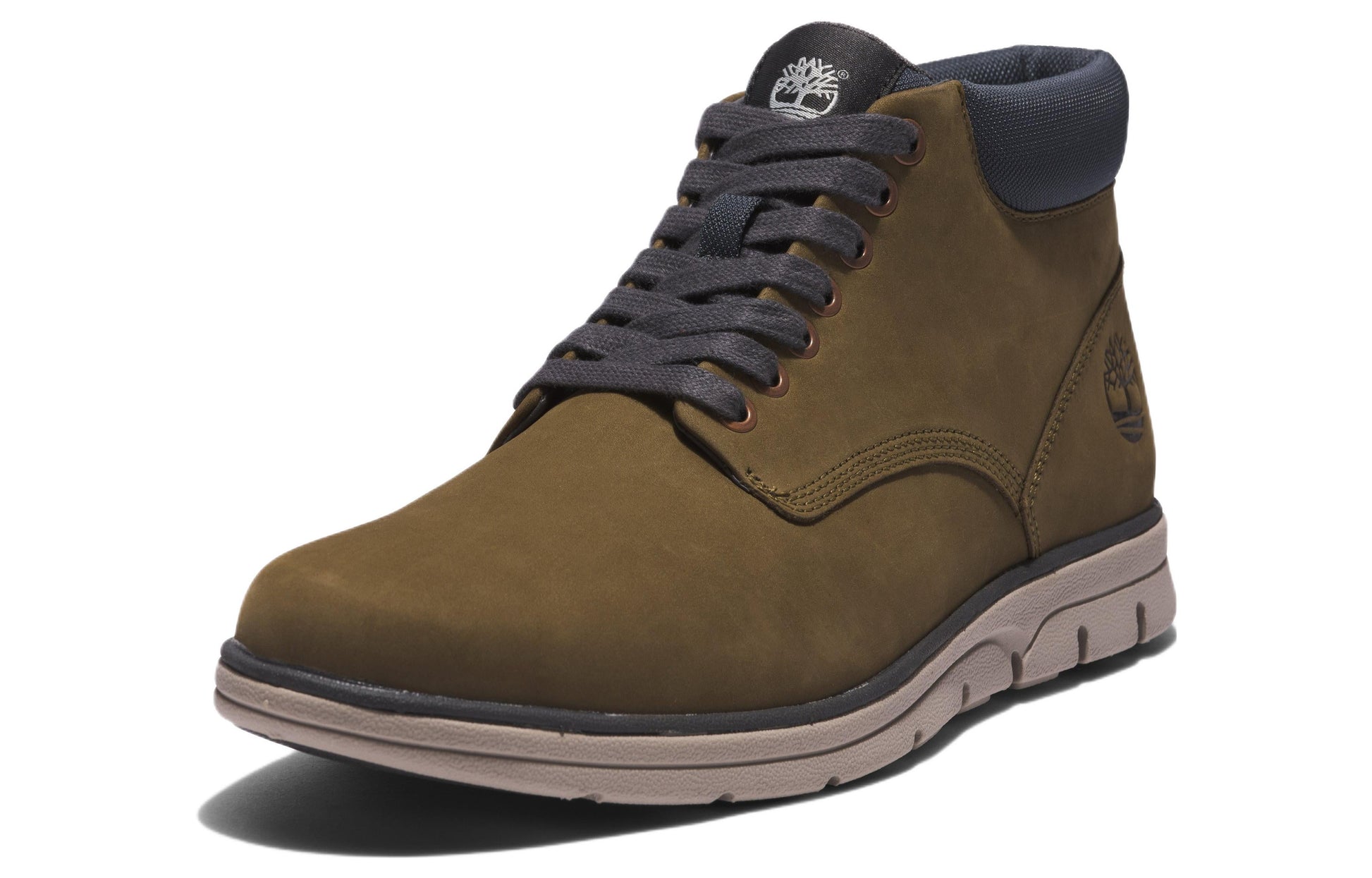 Timberland Bradstreet Leather Chukka Boots 'Olive Nubuck' A42ZE327