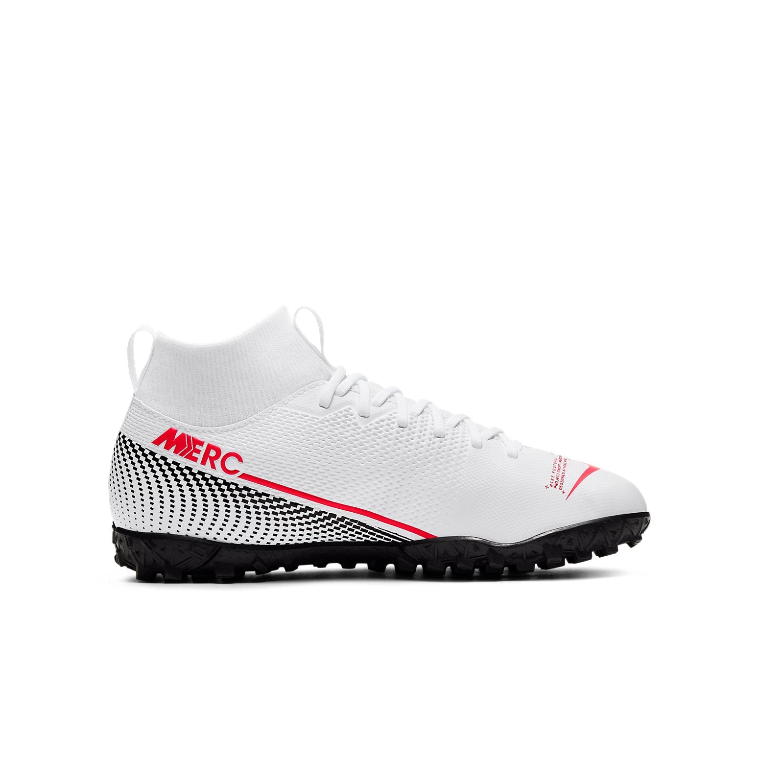 (GS) Nike Mercurial Superfly 7 Academy TF 'White Crimson' AT8143-160