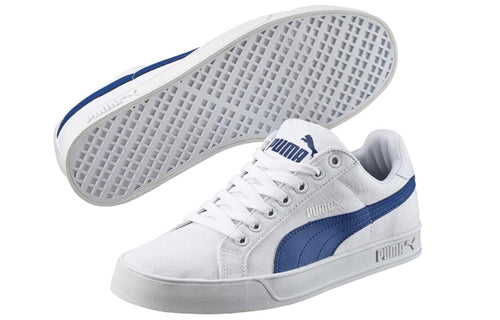 PUMA Smash Vulc Cv 'White Blue' 359914-01
