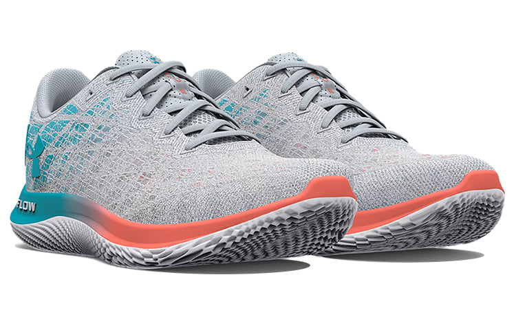 (WMNS) Under Armour Flow Velociti Wind 'Halo Grey Fresco Blue' 3024911-103