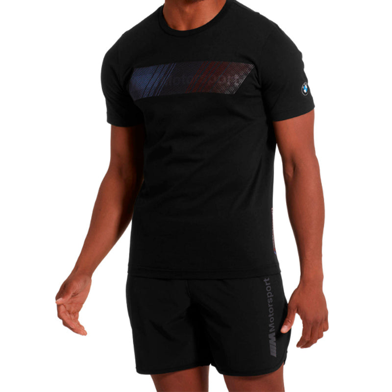 PUMA BMW Motorsport Round Neck Short Sleeve Black 577792-01