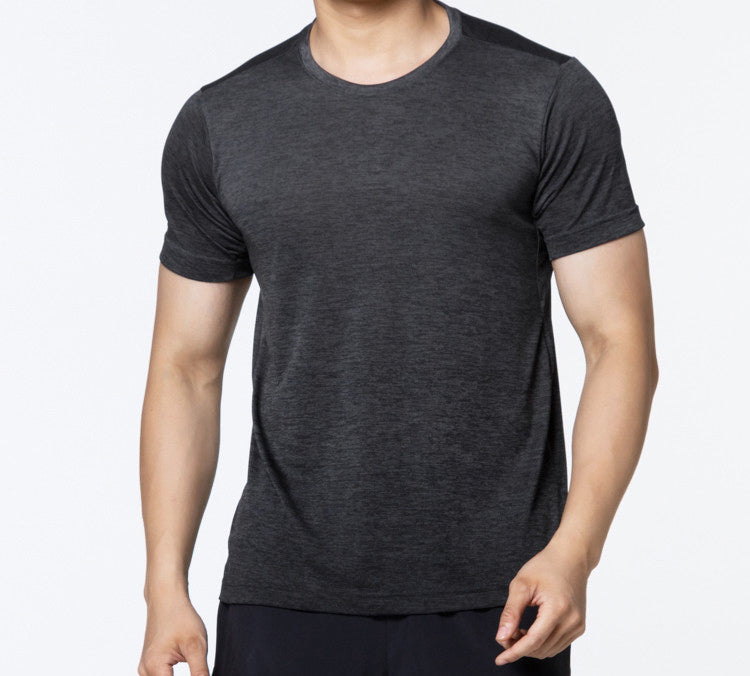 adidas FreeLift gradi Gradient Training Sports Short Sleeve Black Gray DZ8497