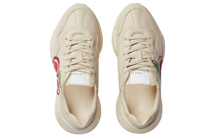 (WMNS) Gucci Rhyton 'GG Apple - Ivory' 609343-DRW00-9522