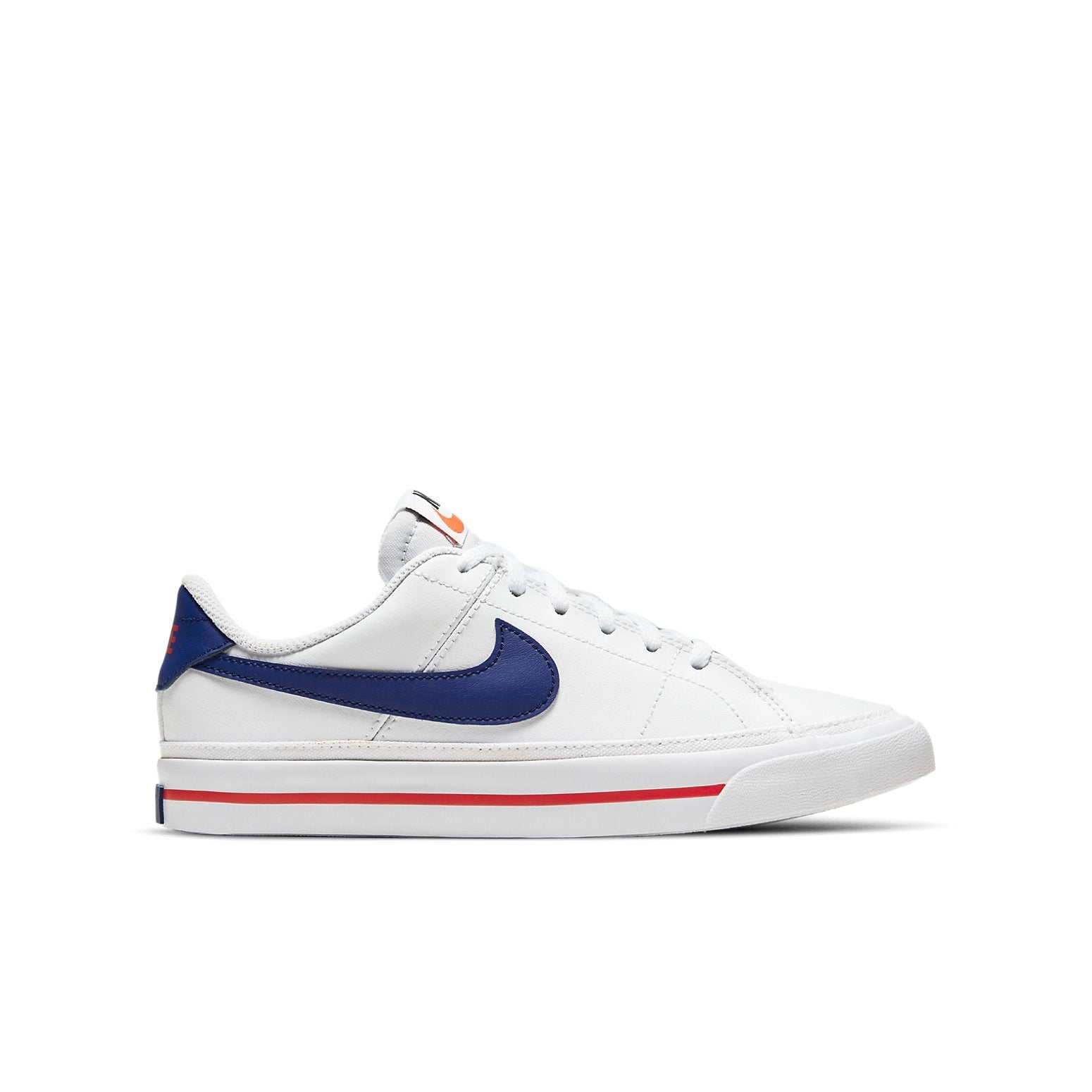 (GS) Nike Court Legacy 'White Deep Royal Blue Red' DA5380-107