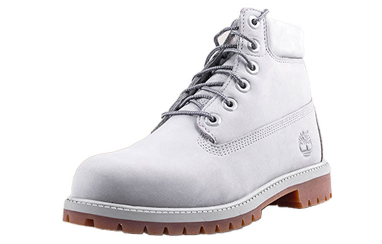(WMNS) Timberland 50th Anniversary Edition Premium 6 Inch Waterproof Boot 'Light Grey Nubuck' TB0A1KTK