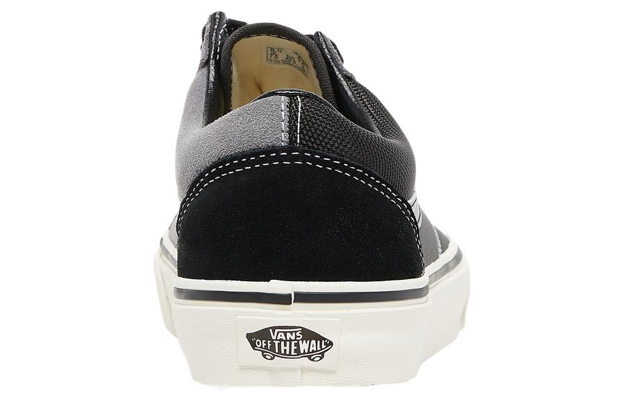Vans Old Skool Low Tops Casual Skateboarding Shoes Unisex Black Gray VN0A5KRFKW8