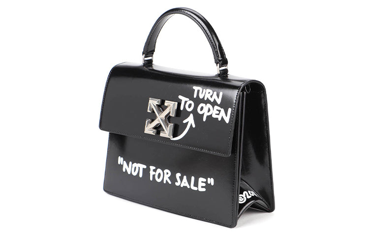 (WMNS) Off-White 2.8 Jitney Black Handbag OWNA090E20LEA0011001