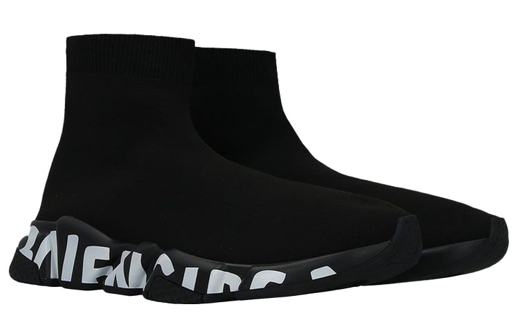 Balenciaga Speed Trainer 'Graffiti - Black' 605972W05GE1006