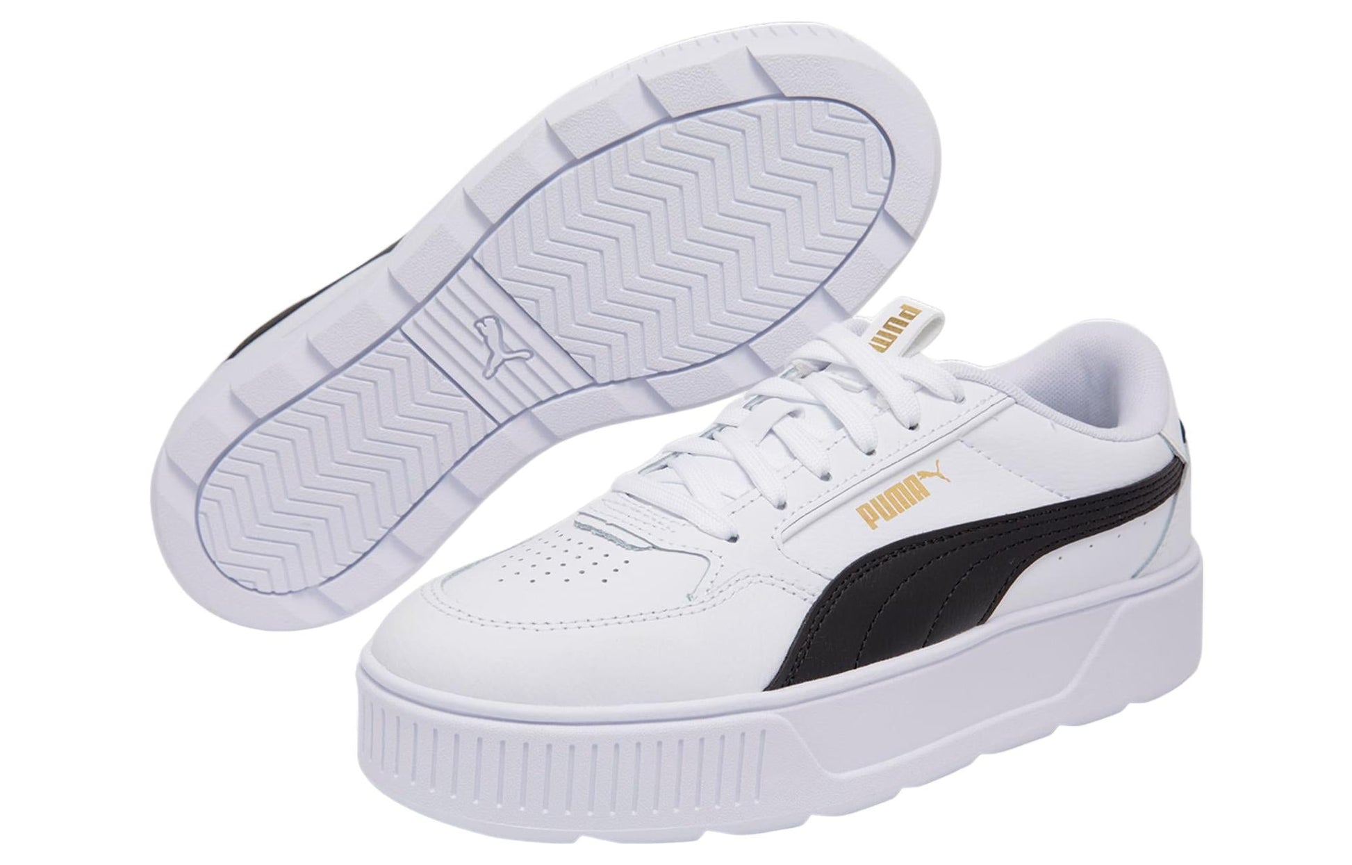 (WMNS) PUMA Karmen Rebelle 'White Black' 387212-02