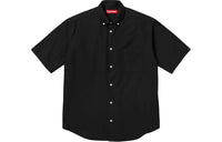 Supreme Loose Fit S/S Oxford Shirt 'Black' SUP-SS24-138