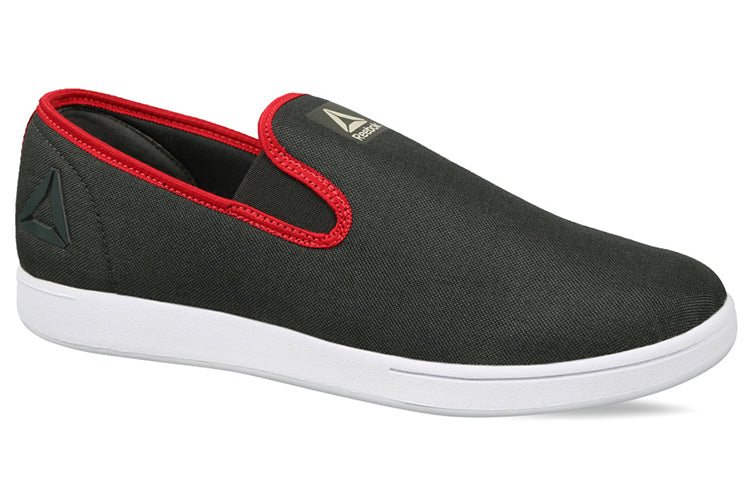 Reebok Walking Tread Smooth 2 Lp Slip-Ons 'Black Red' DV7956