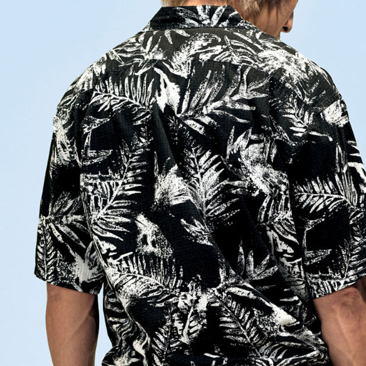 Men's Levis Loose Beach Short Sleeve Shirt Black 85492-0000