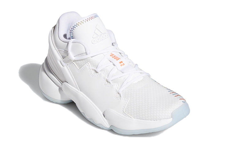 (GS) adidas D.O.N. Issue #2 'Christmas Pack - Cloud White' FZ1892