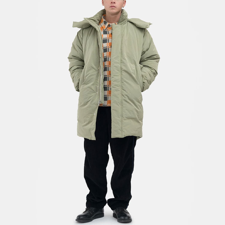 Stussy Long Puffer Jacket 'Light Green' 115596