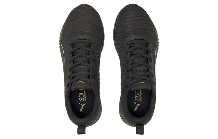 (WMNS) PUMA Flyer Flex 'Black Team Gold' 195507-03