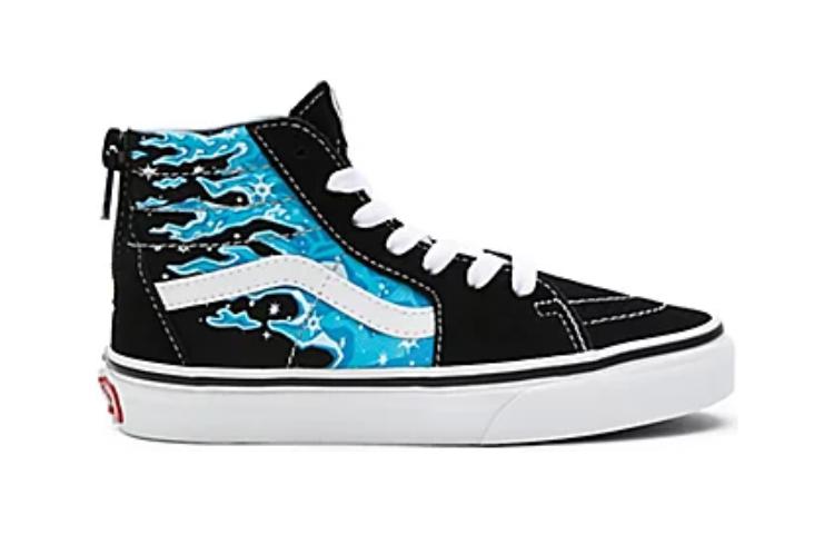 (PS) Vans Sk8-Hi Zip Shoes 'Black Blue' VN0005VSBZW