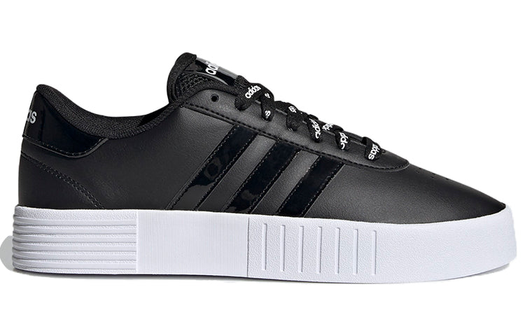 (WMNS) adidas neo Court Bold Shoes Black FY9993