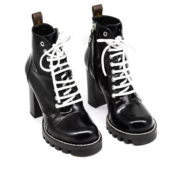 (WMNS) LOUIS VUITTON Star Trail Boots 'Black' 1A2Y8B