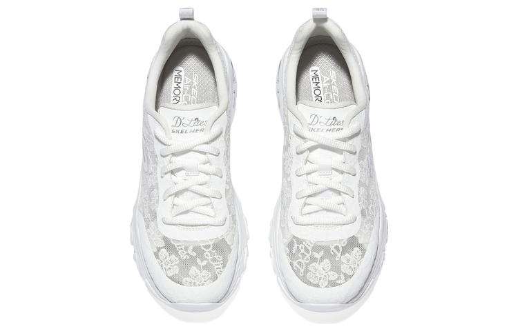 (WMNS) Skechers DLITES 1.0 'White' 896196-WHT