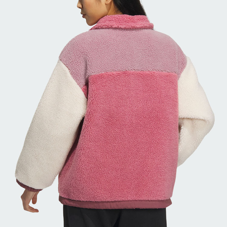 (WMNS) adidas Originals Sherpa Jackets 'Pink' IN0988