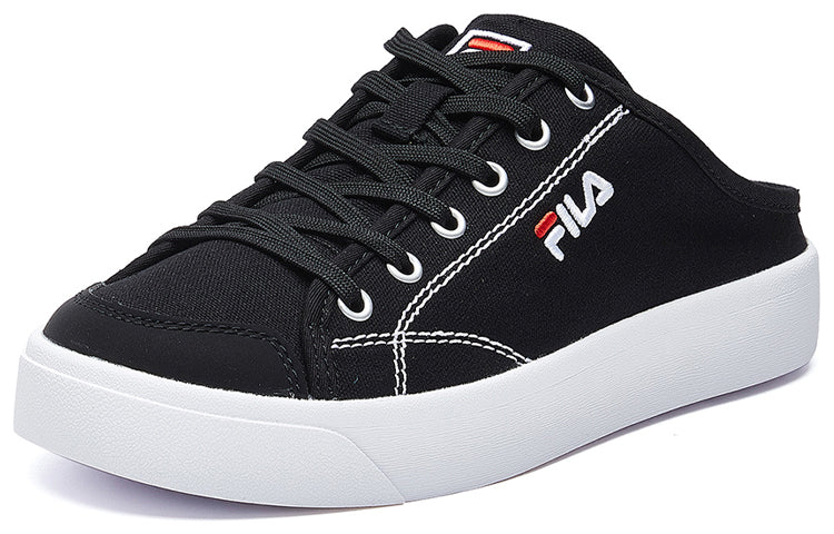 (WMNS) FILA CLASSIC KICKS MULE canvas shoes black F12W024421FBK