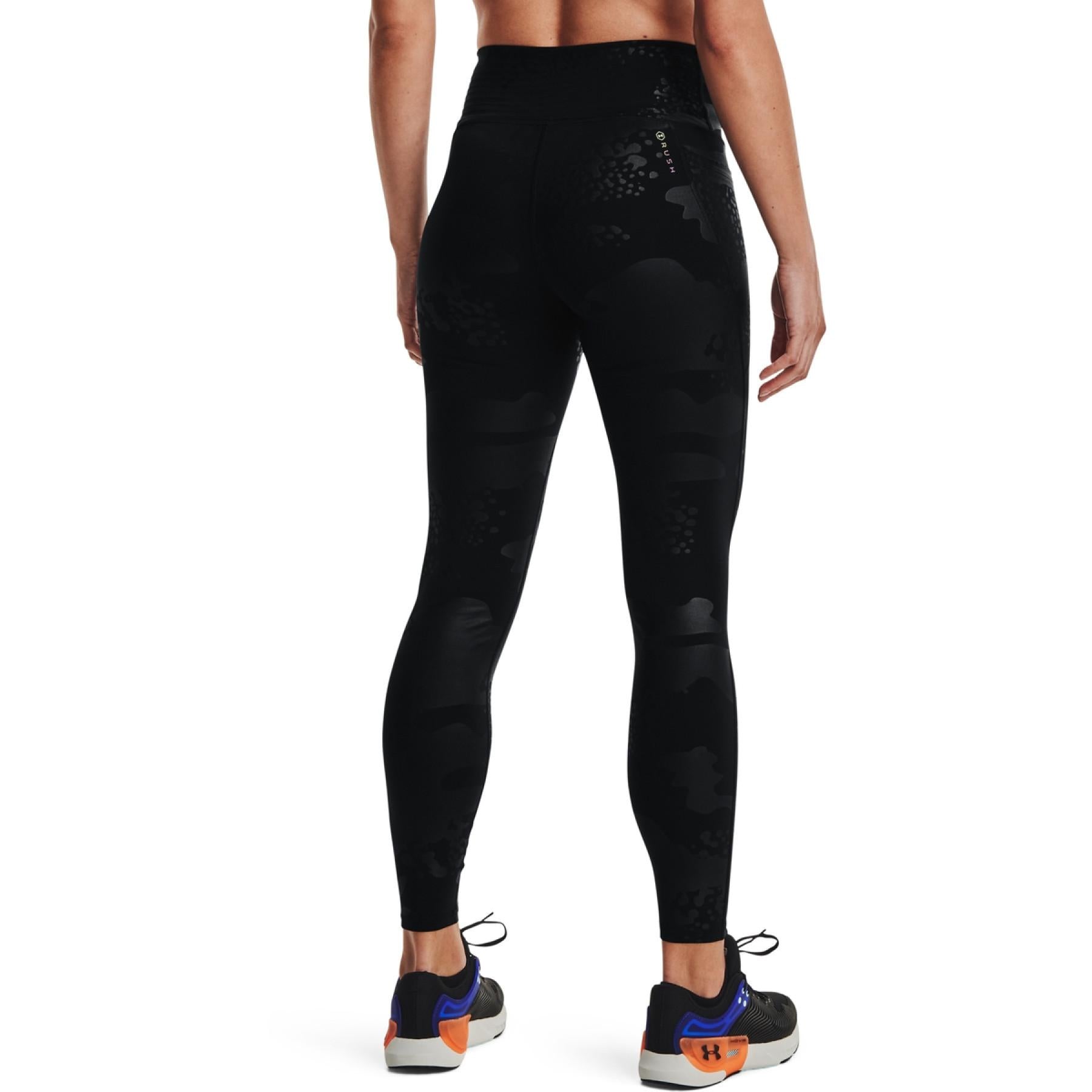 (WMNS) Under Armour Rush Tona Legging 'Black' 1361025-001