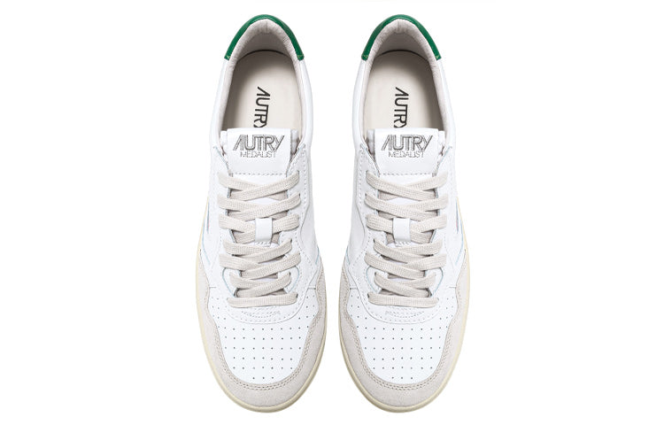 Autry Medalist Leather Low 'Suede Beige' AULM-LS23