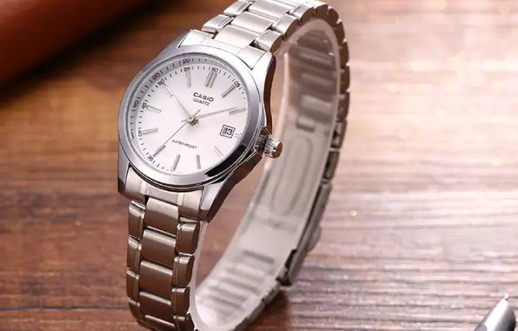 CASIO Waterproof Quartz Stainless Steel Strap Silver Analog LTP-1183A-7A