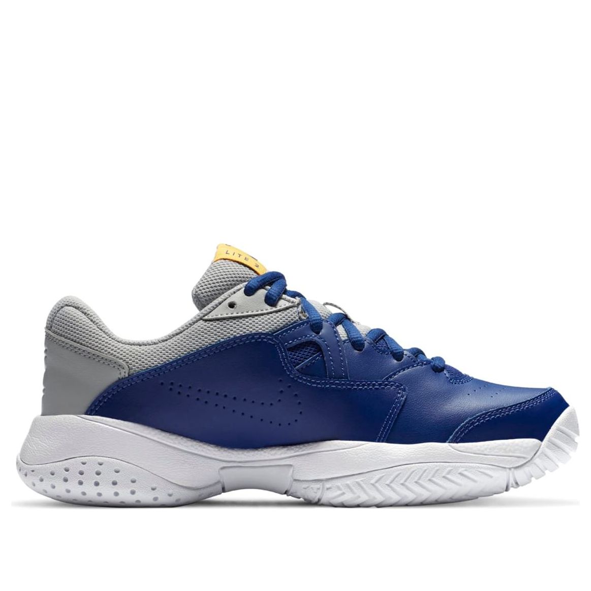(GS) Nike Court Jr Lite 2 'Blue Grey' CD0440-401