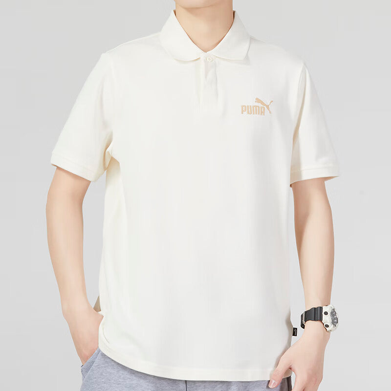 PUMA Essential Pique Polo 'White' 676673-65