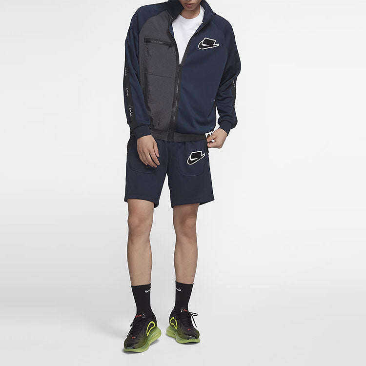 Nike Sportswear Athleisure Casual Sports Jacket Navy Blue Dark blue BV4604-498