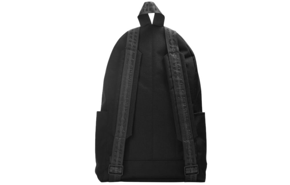 Off-White FW19 Black Quote Backpack Black OMNB003E195210571001
