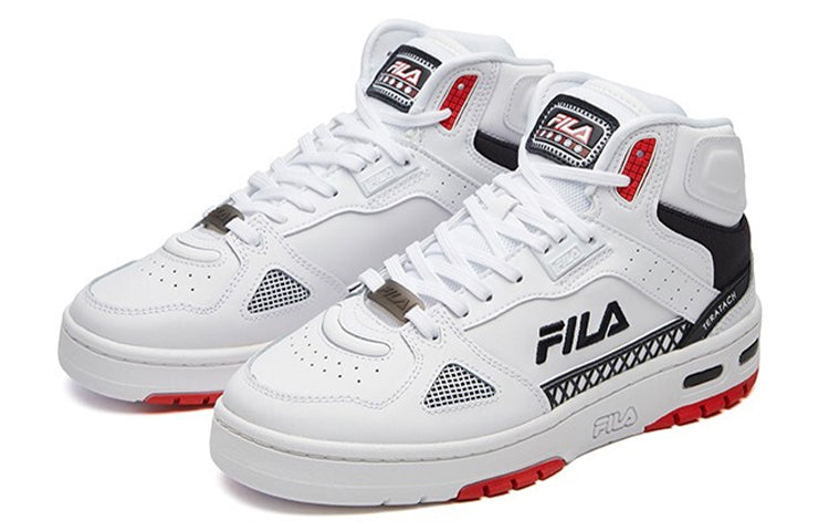 (WMNS) FILA Teratach High-Top White/Red/Black F12W111211FWN