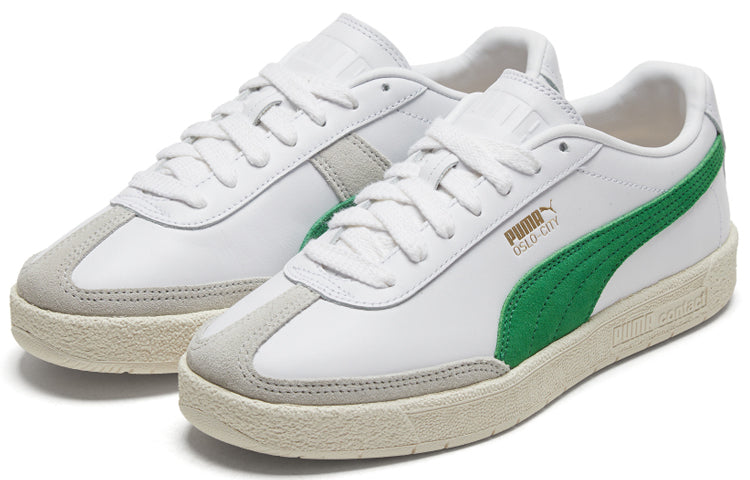 PUMA Oslo-City Premium 'White Amazon Green' 374800-05