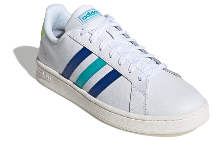 adidas neo Grand Court 'White Green Blue' EF9172