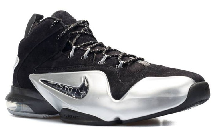Nike Zoom Penny VI Premium 'Black Metallic Silver' 749629-002